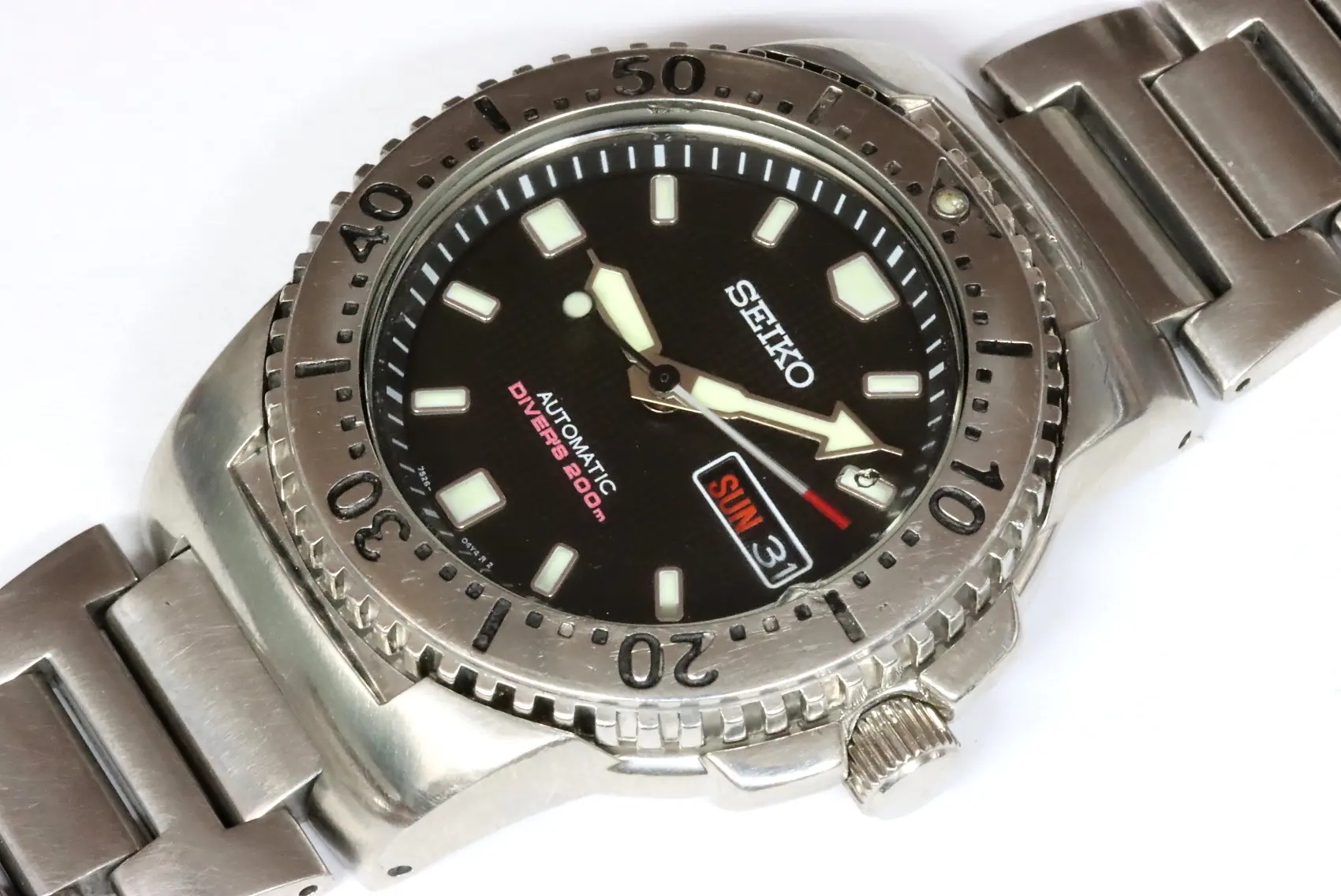 Seiko 7S26-01X0 SKXA49 diver's watch