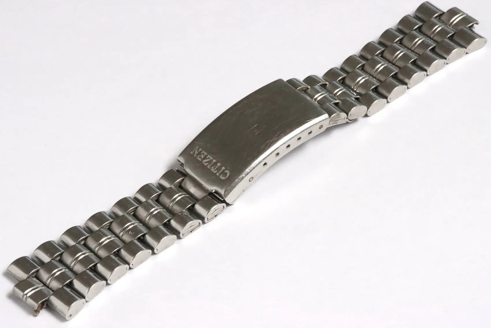Citizen short stainless steel mens bracelet for restore