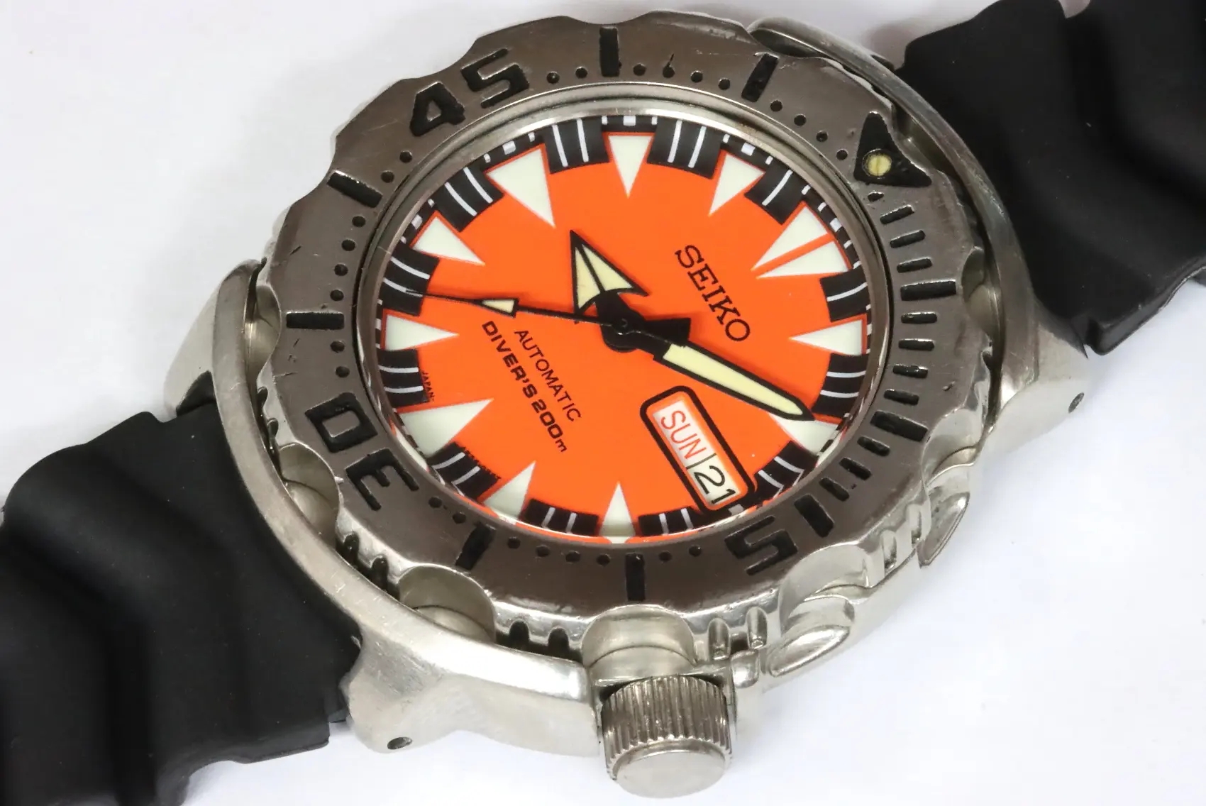 Seiko 7S26-0350 automatic monster diver's watch