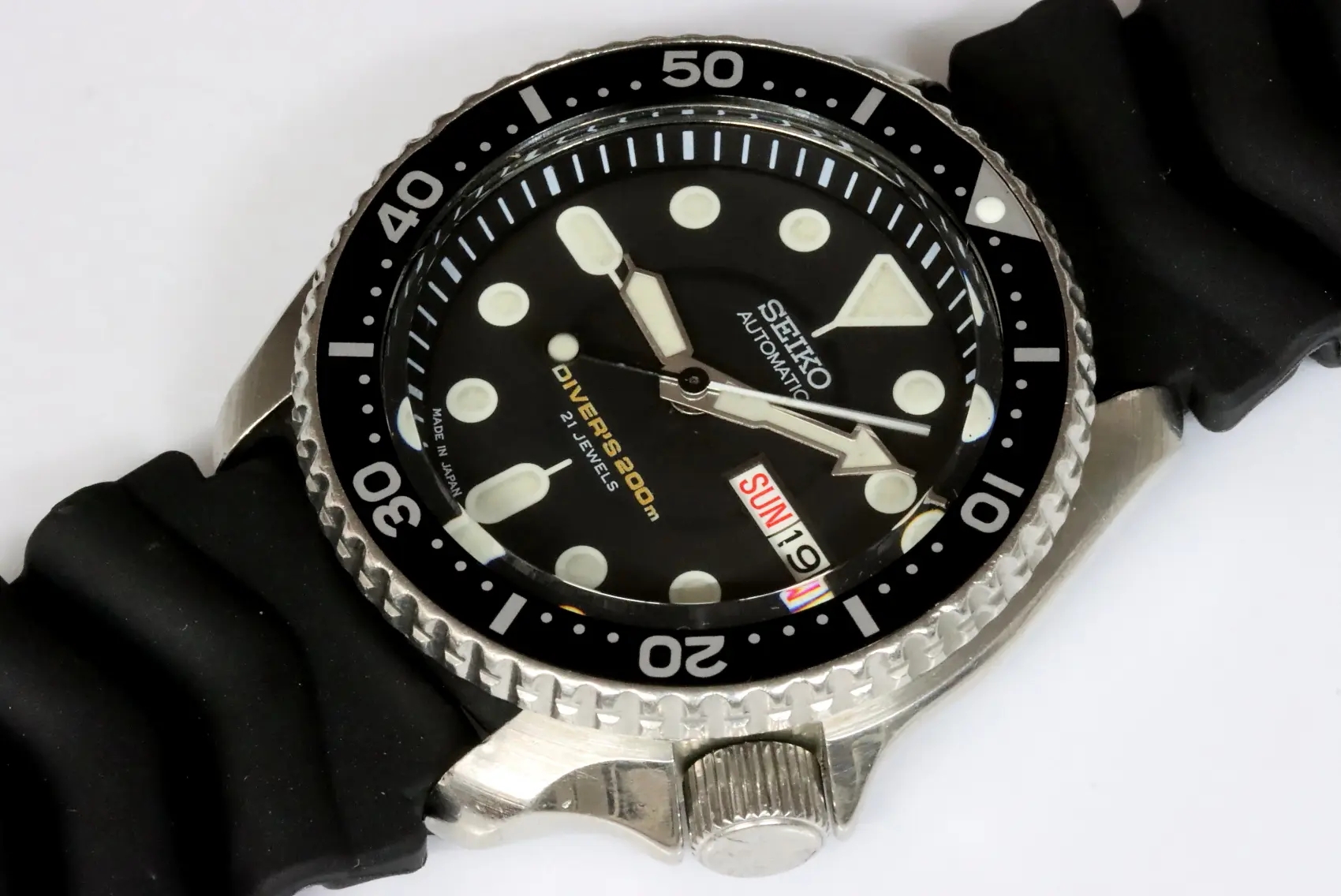 Seiko classic 7S26-0020 SKX007 automatic scuba diver's watch