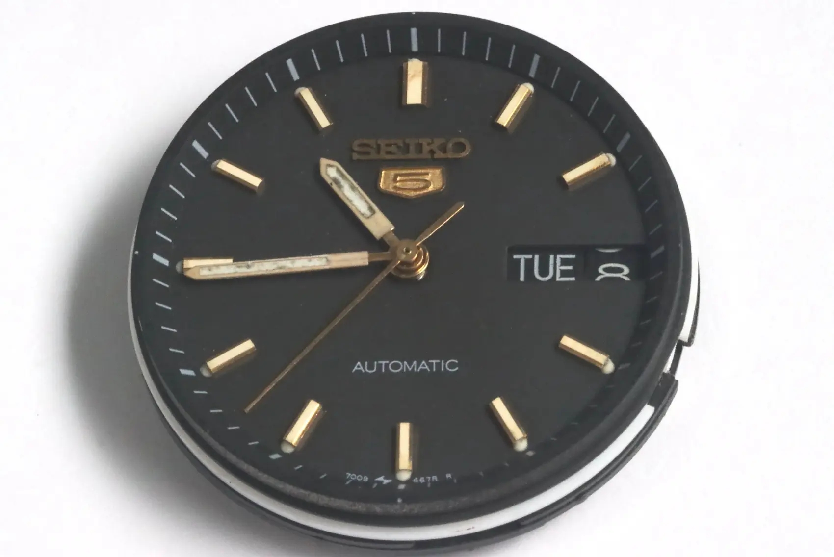 Seiko 7009A automatic movement for spares restore
