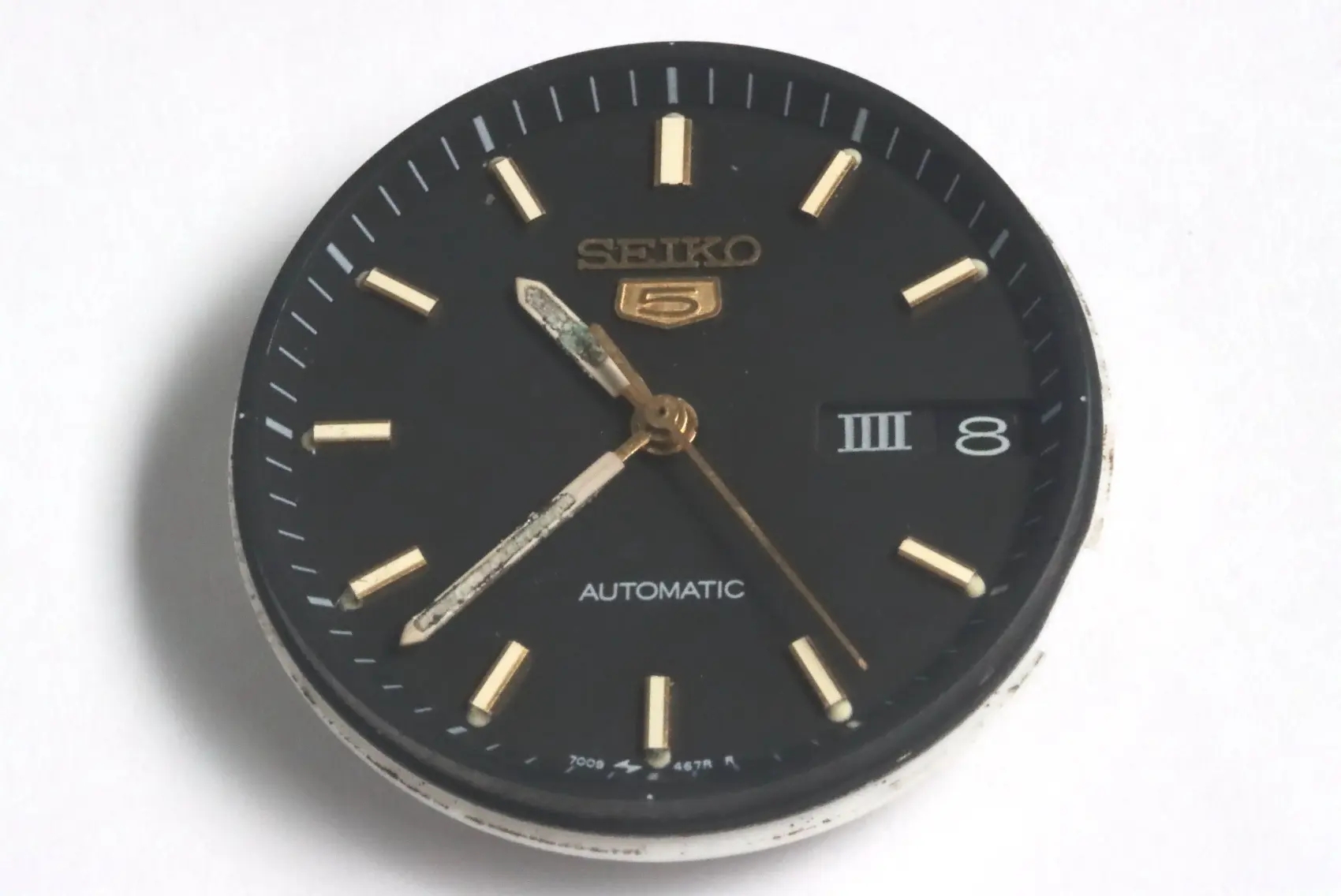 Seiko 7009A automatic movement for spares restore