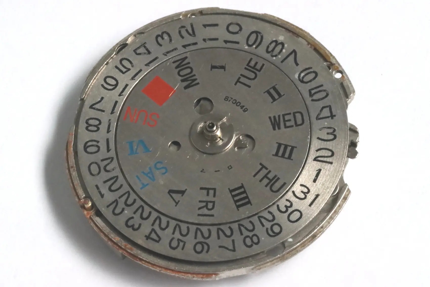 Seiko 7009A defective movement for spares restore