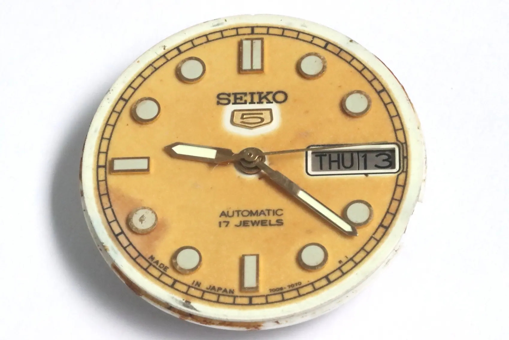 Seiko 7009A automatic movement for spares restore