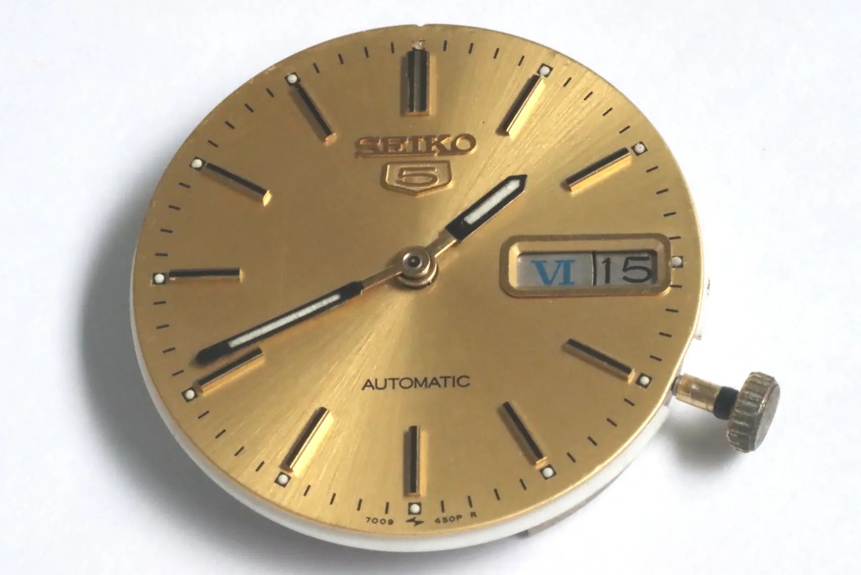Seiko 7009A defective movement for spares restore