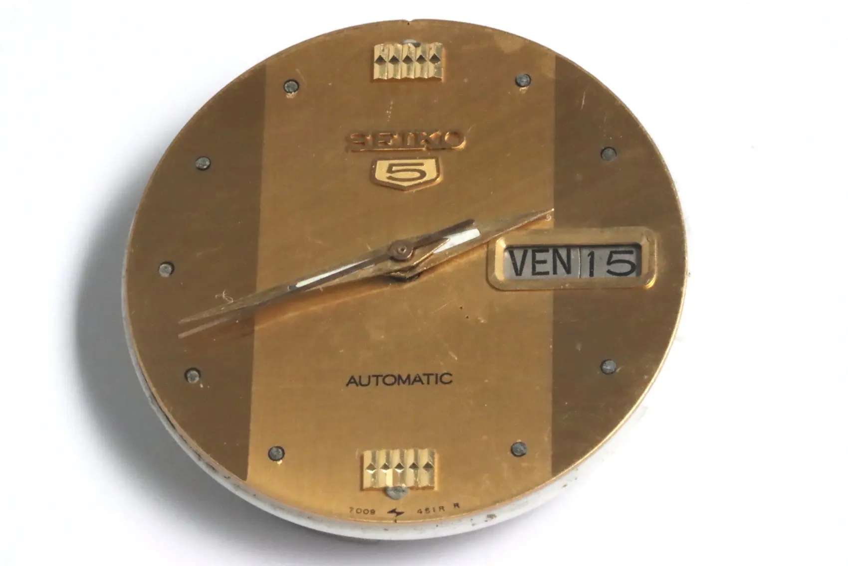 Seiko 7009A Singapore movement for spares restore