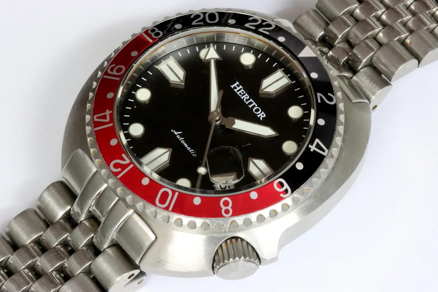 Heritor Morrison genuine automatic men's hacking diver's watch