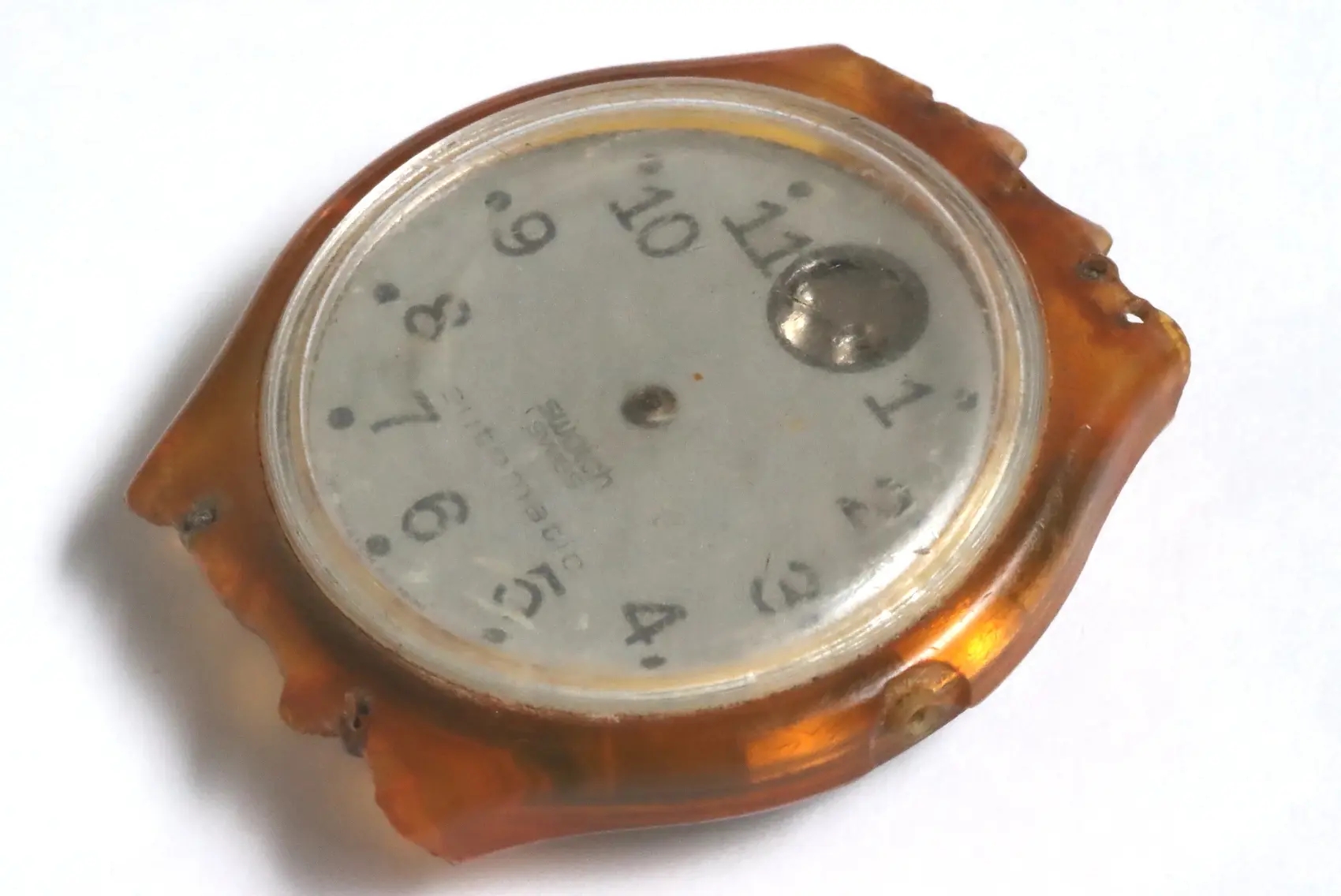 Swatch AG 1998 automatic watch in very poor condition