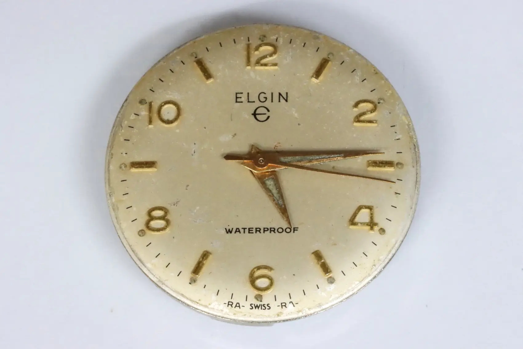 Elgin 823 (ST1686) handwind watch for spares restore