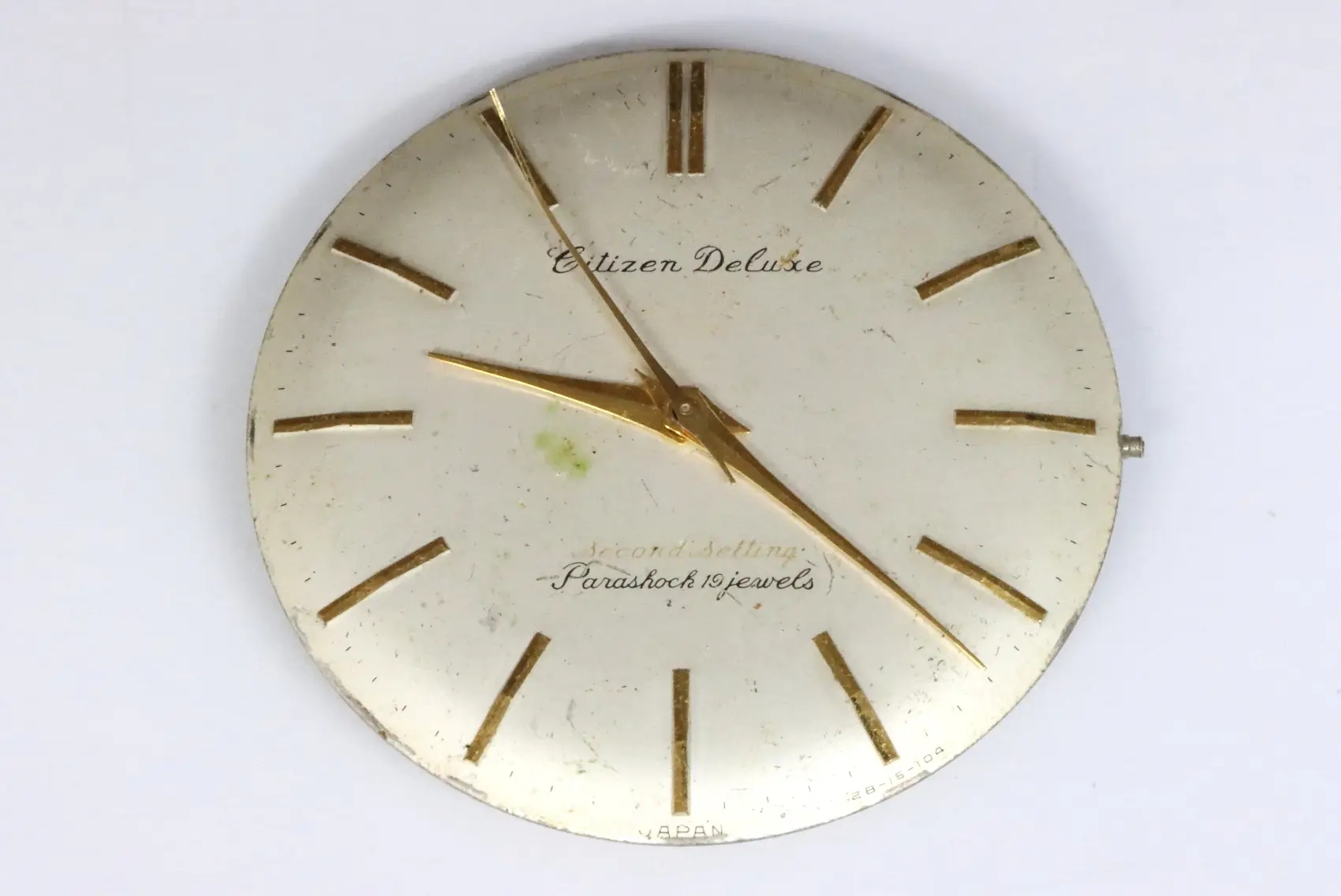 Citizen de luxe classic 19 jewels 065 movement for spares restore