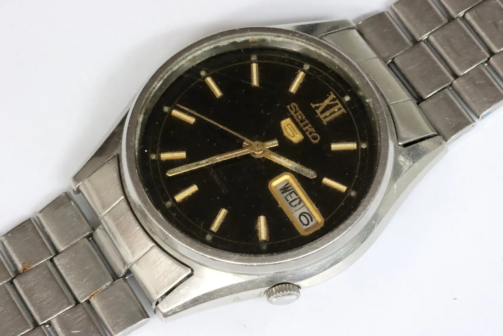 Seiko 7009 defective men's watch for spares restore