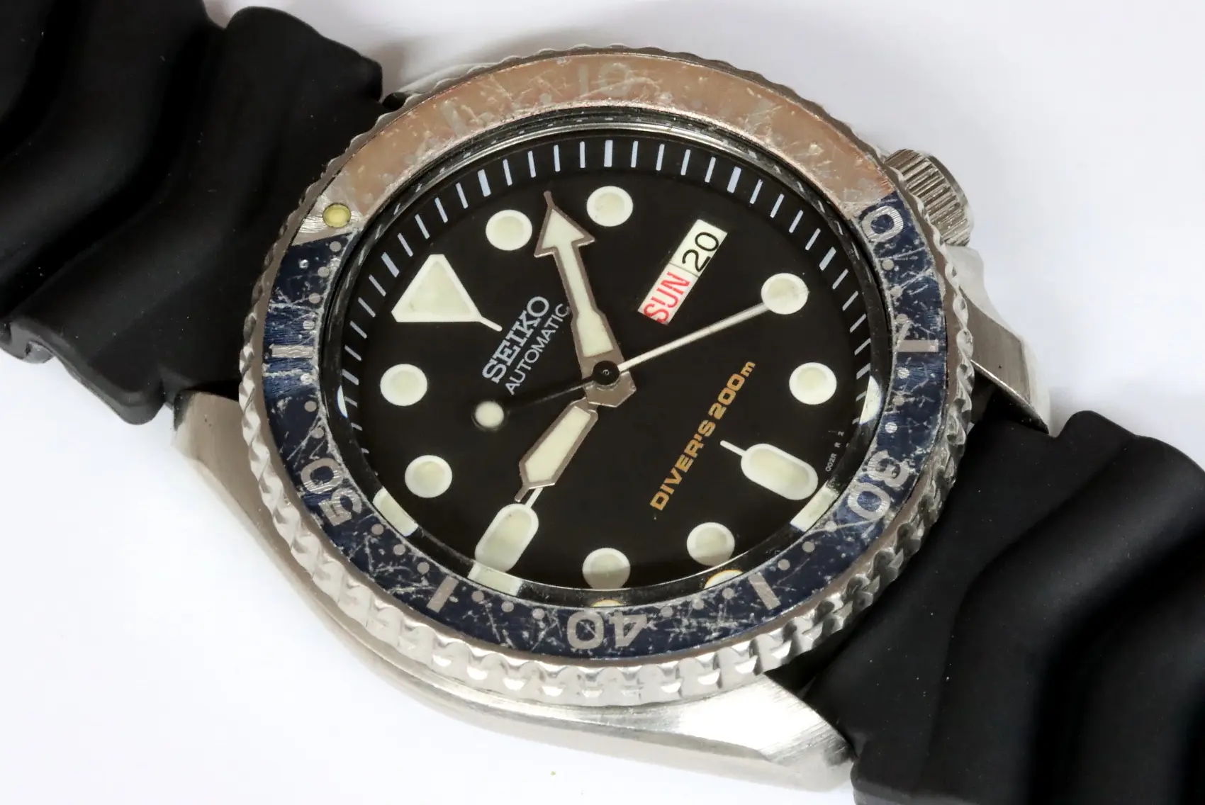 Seiko 7S26-0020 SKX007 automatic men's diver's watch | Speedtimerkollektion