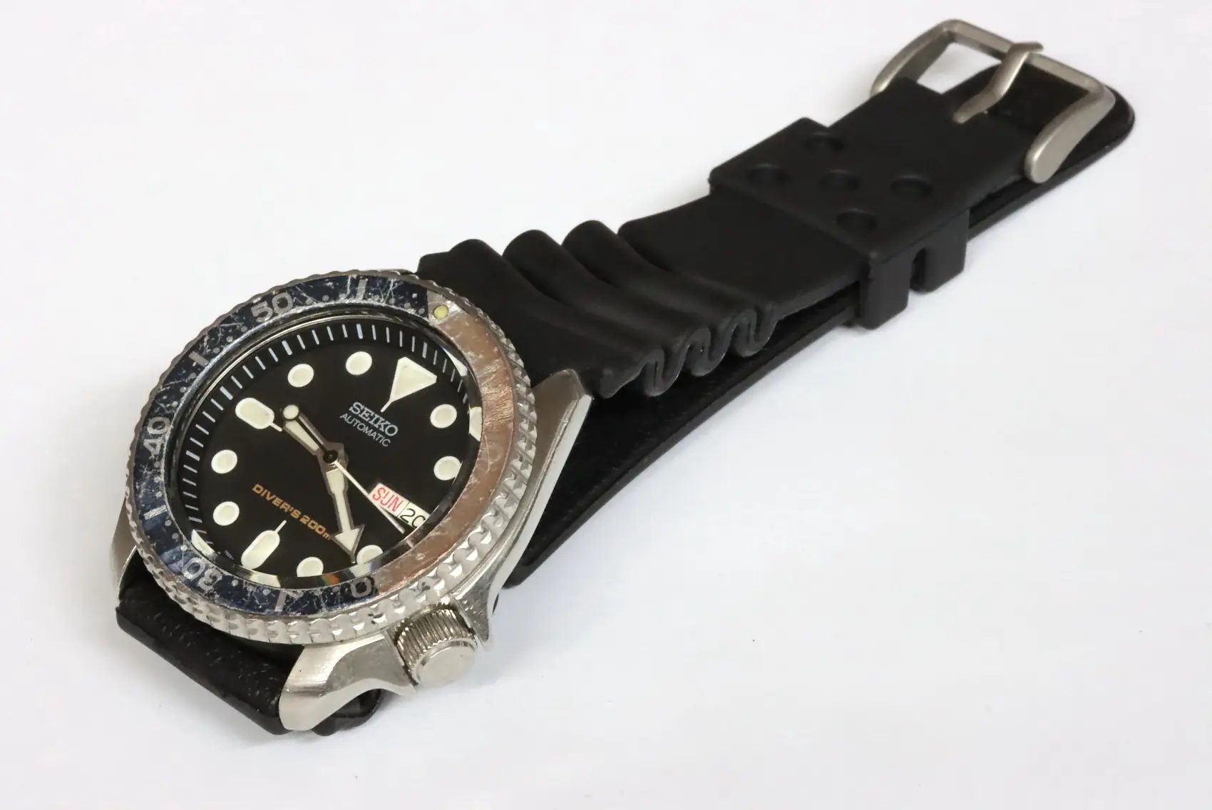 Seiko 7S26-0020 SKX007 automatic men's diver's watch | Speedtimerkollektion