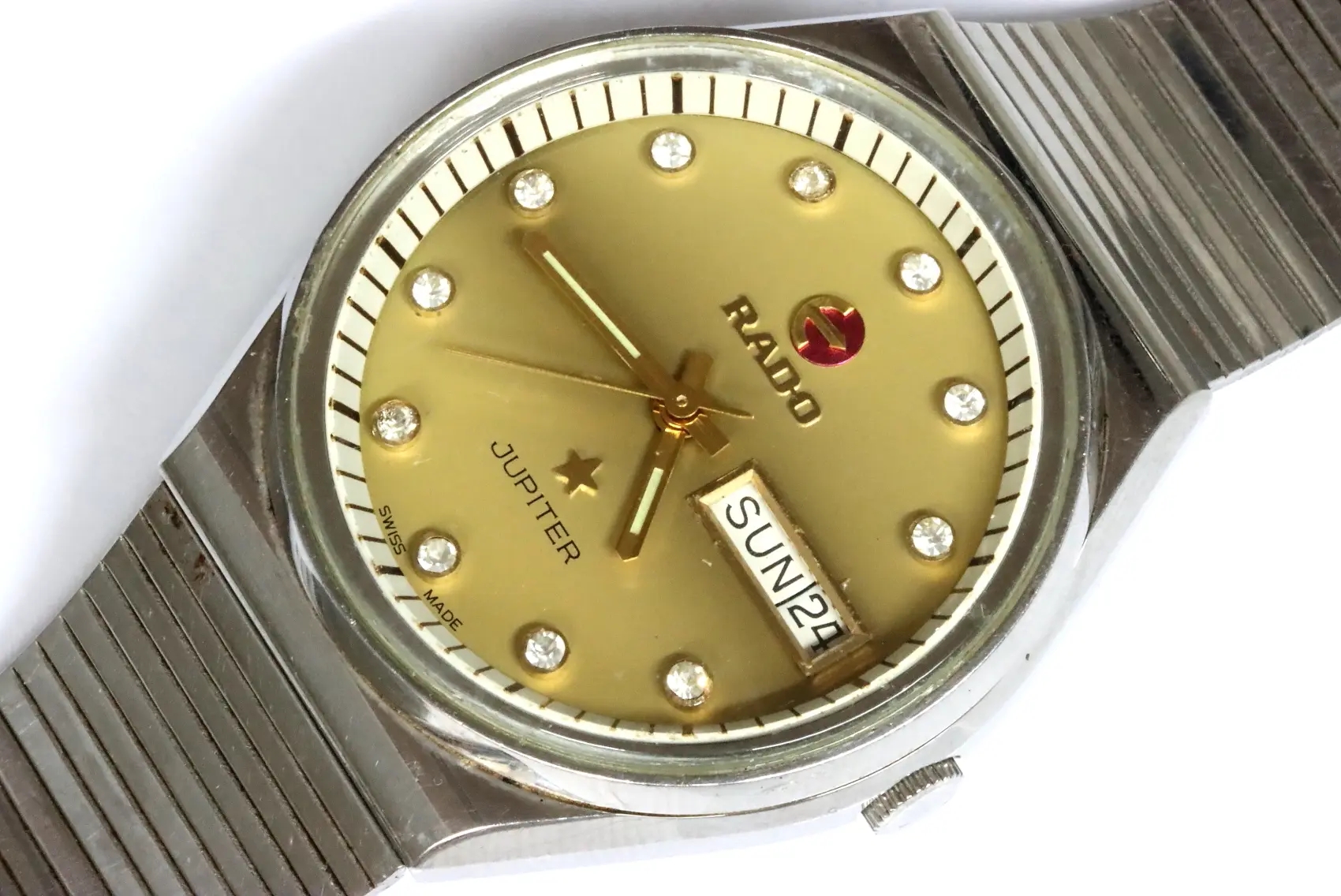 Rado Jupiter ETA 2836-1 automatic men's watch found as is