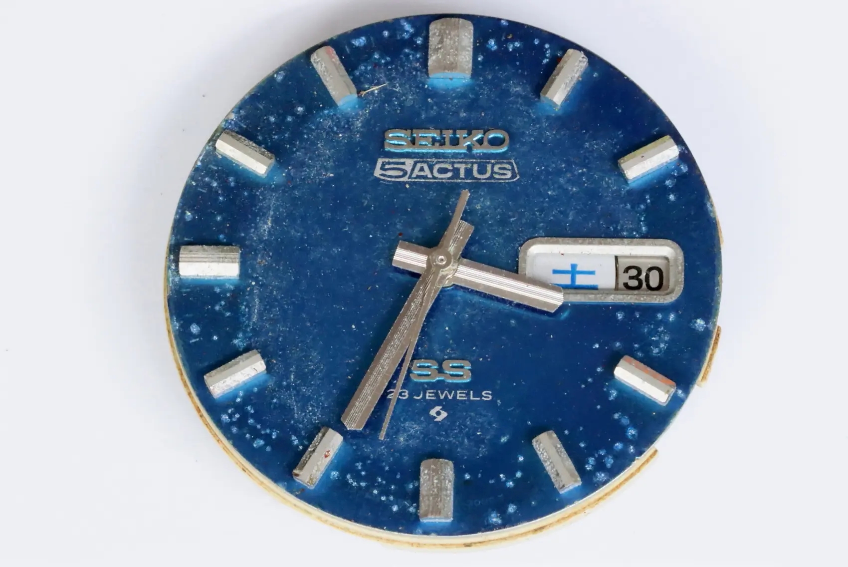 Seiko Actus SS 6106C movement found as is and untested