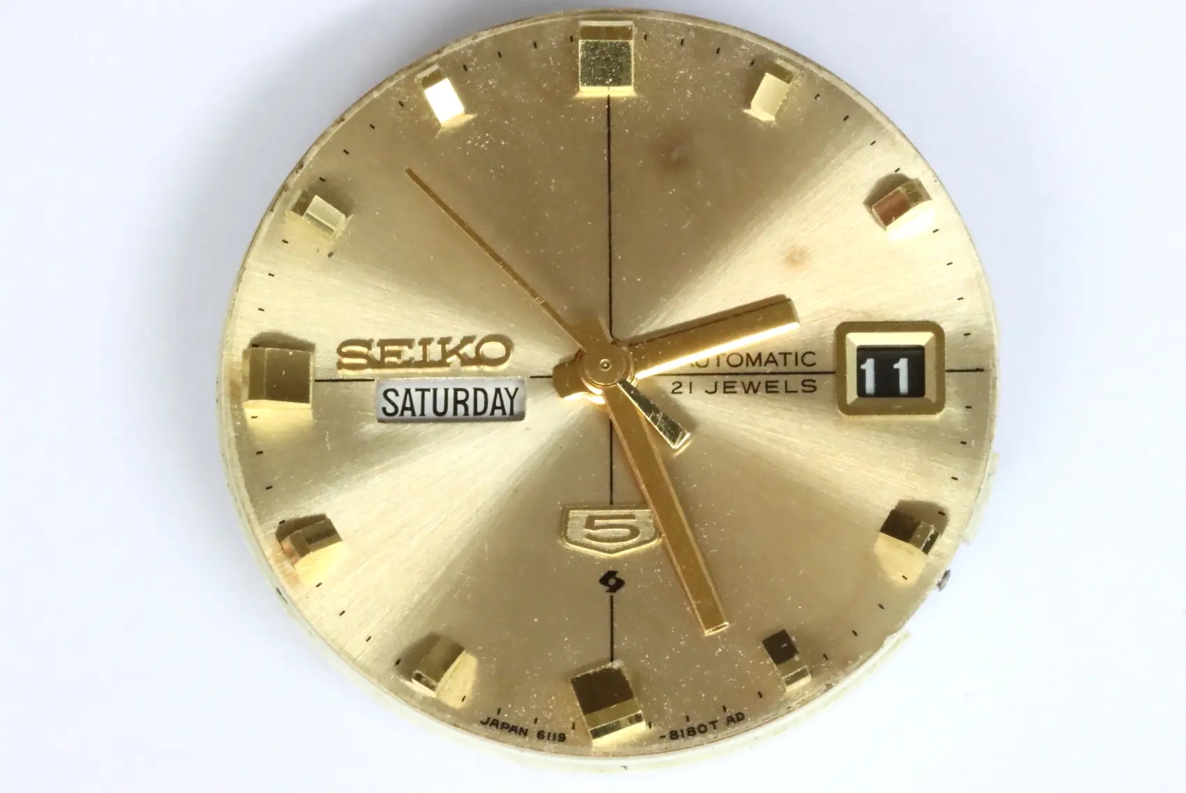 Seiko 6119C movement found as is and untested