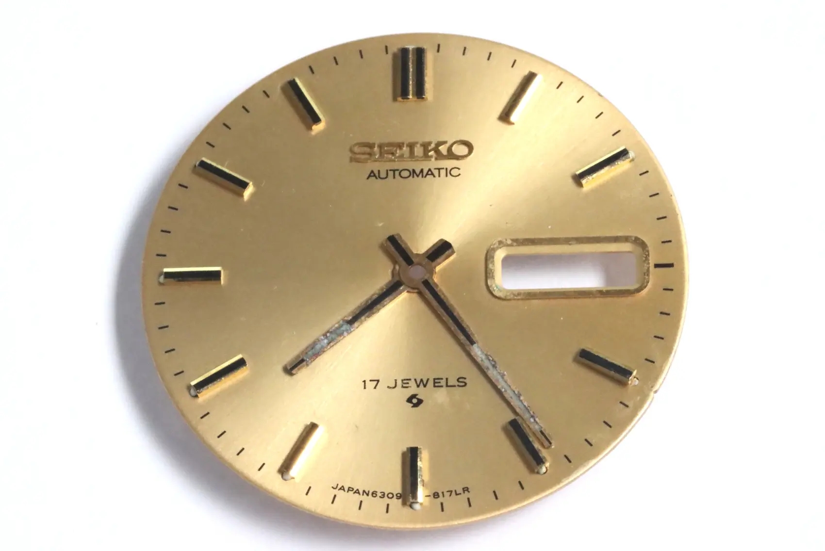 Seiko 6309-817LR dial for restore