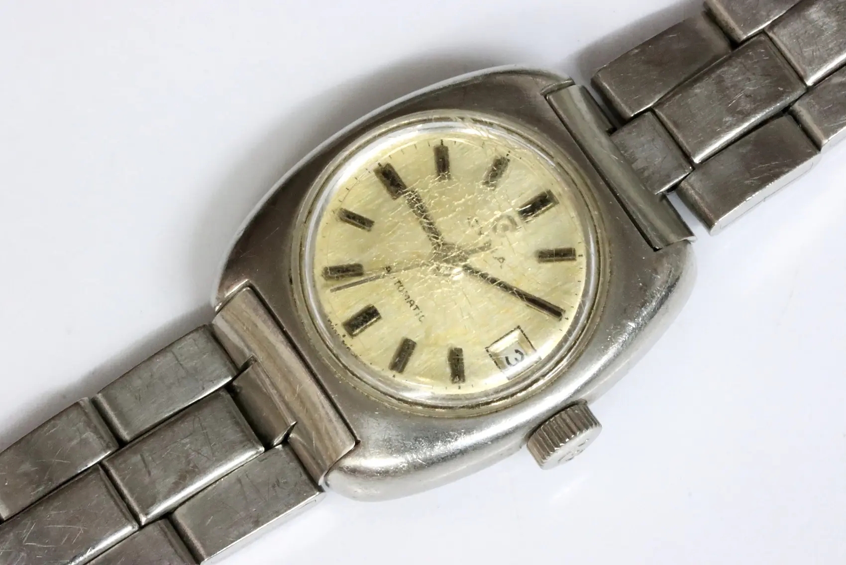 Cyma R.504 Ladies automatic watch found as is and defective