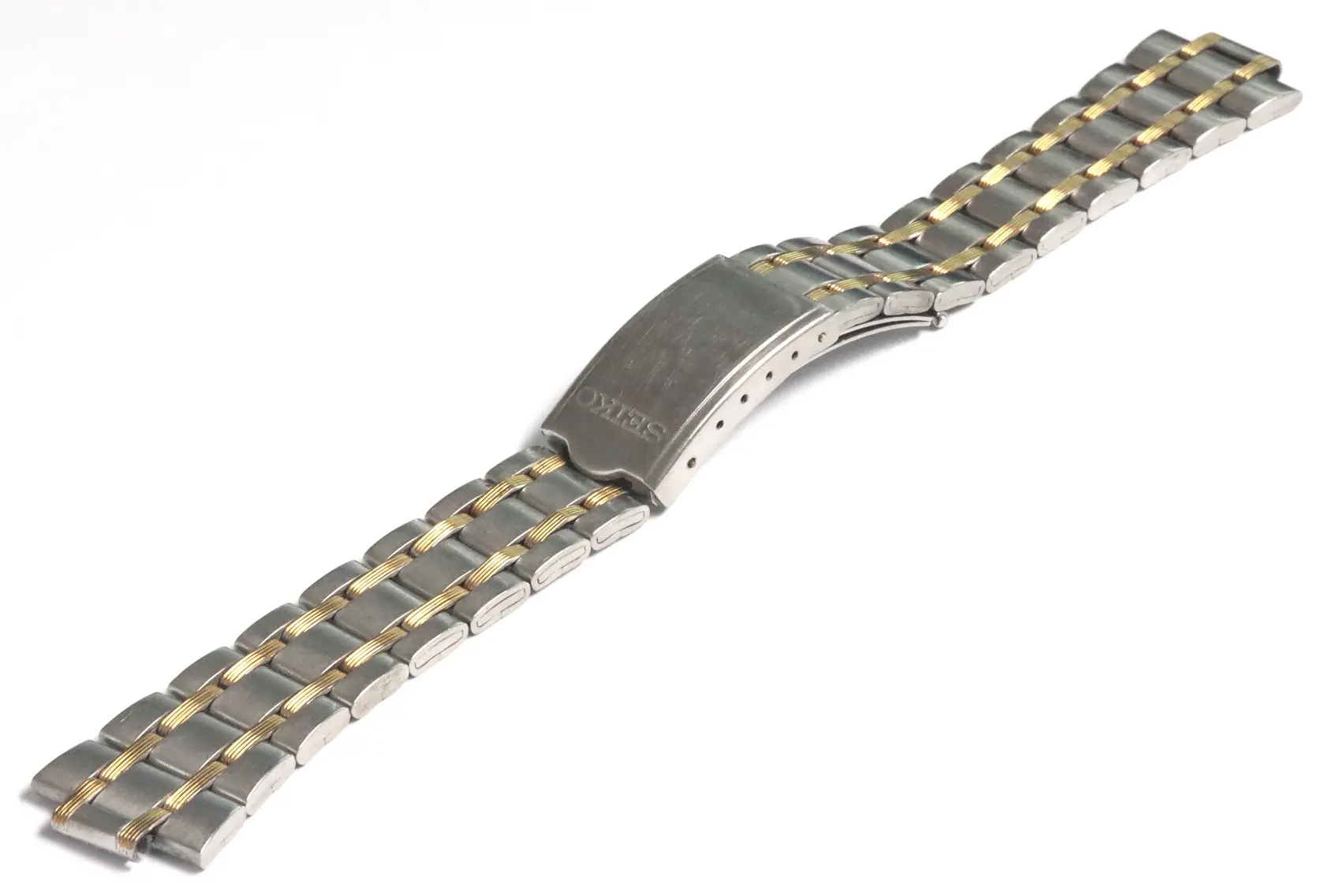 Seiko 30V7-Z.E (10mm) men's watch bracelet for spares restore