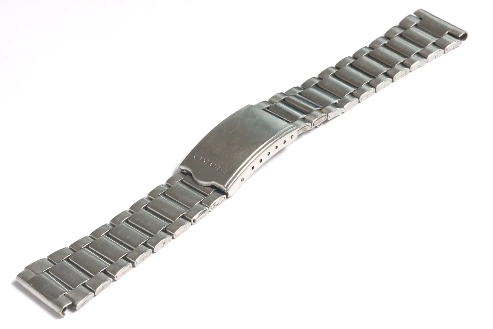 Seiko aftermarket short 18mm men's watch bracelet for spares restore