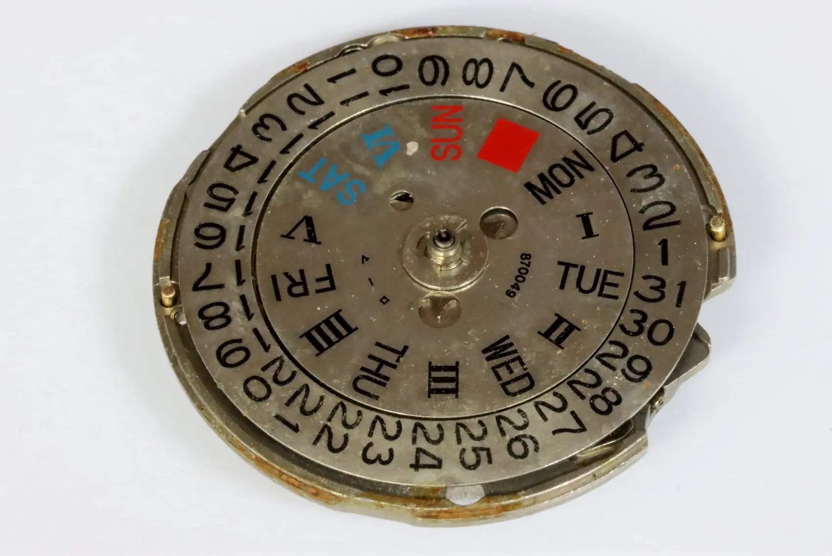 Seiko 7009A defective movement for spares restore