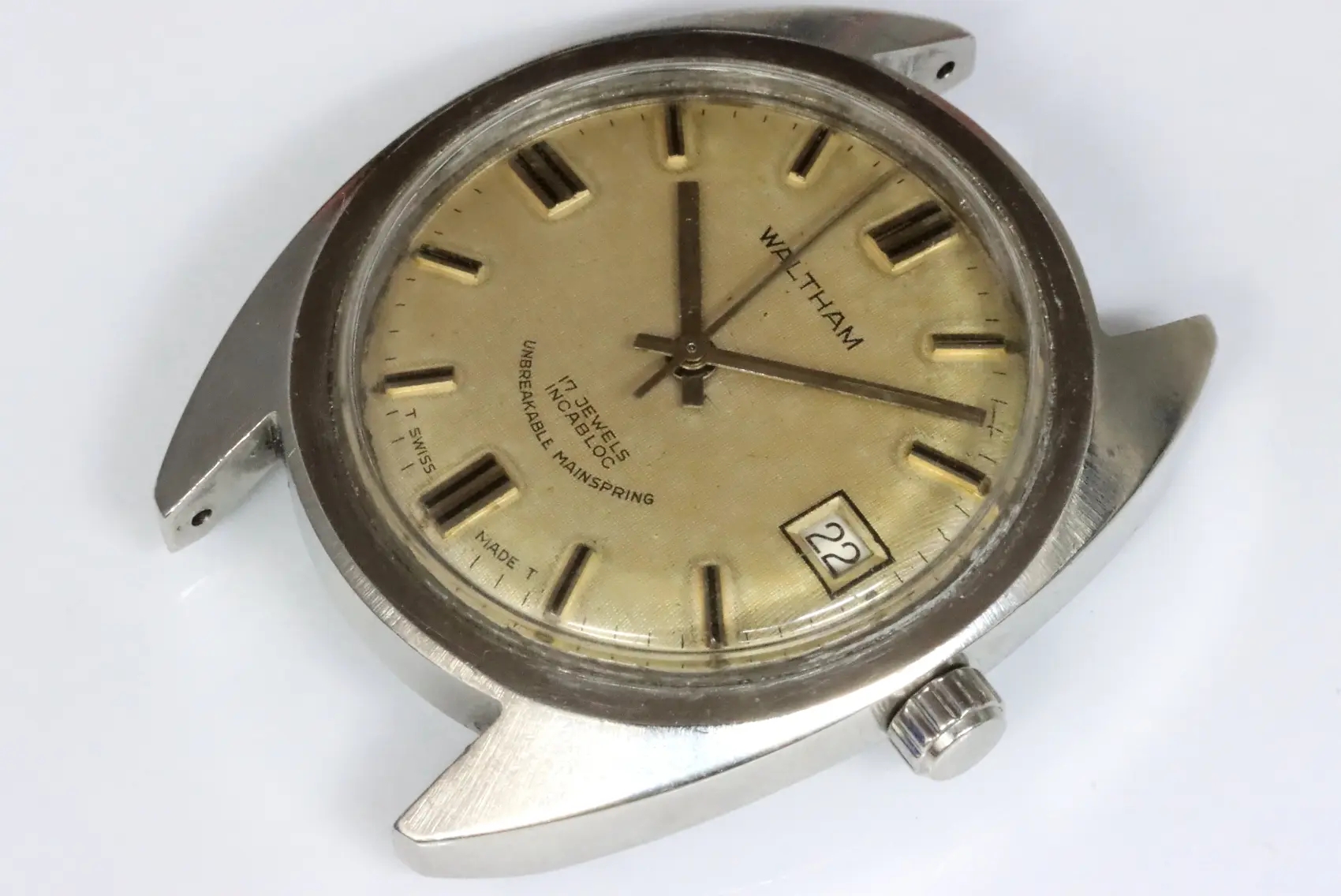 Waltham classic 17 jewels men's handwind watch 