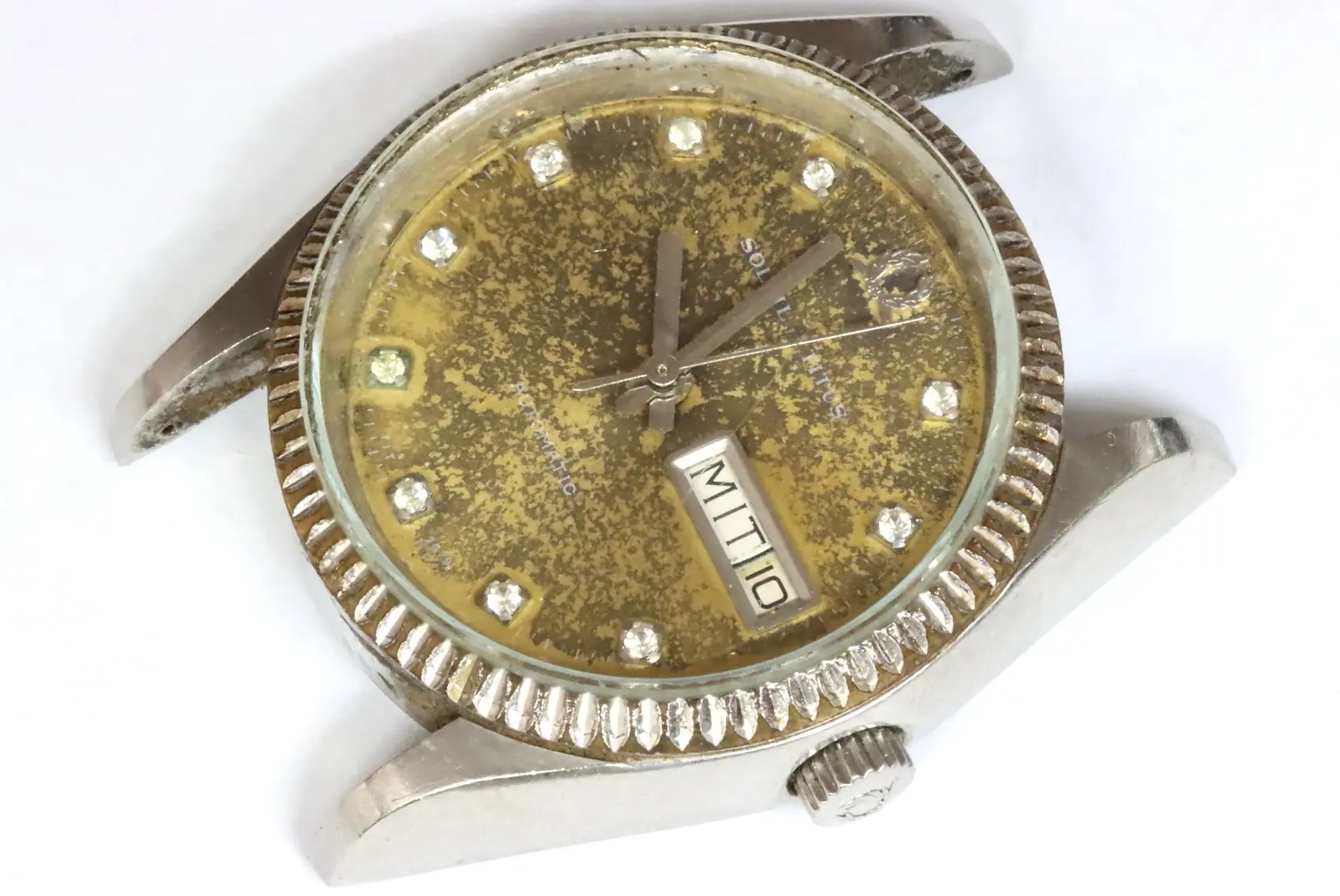 Solvil et Titus automatic mens watch for parts restore