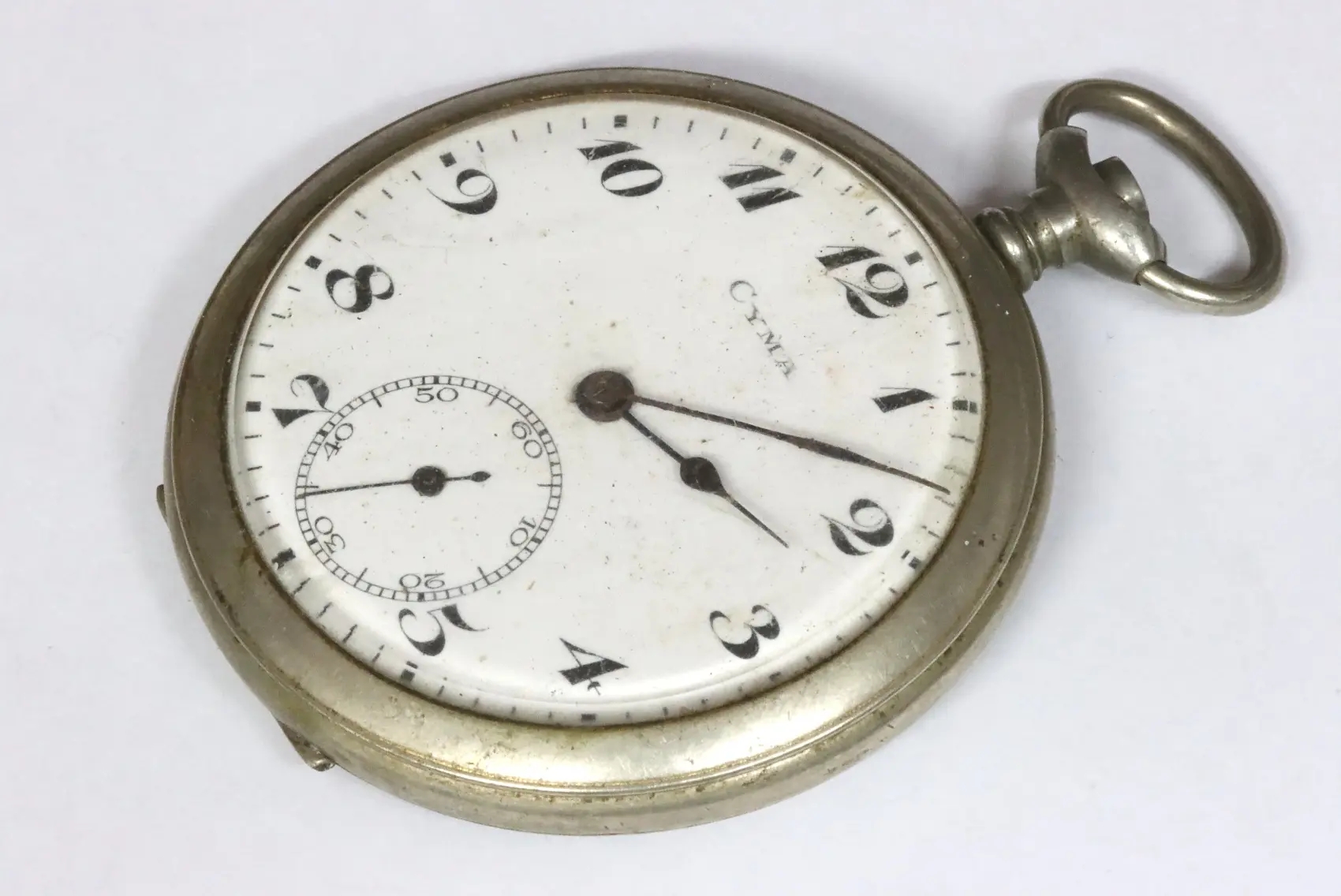 Cyma handwind pocket watch for parts restore