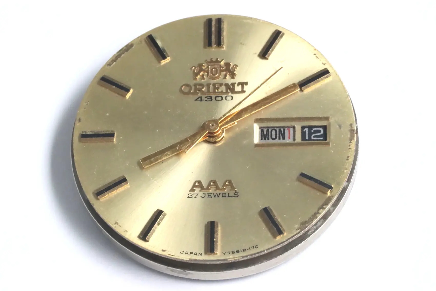 Orient 4970 movement found as is and untested