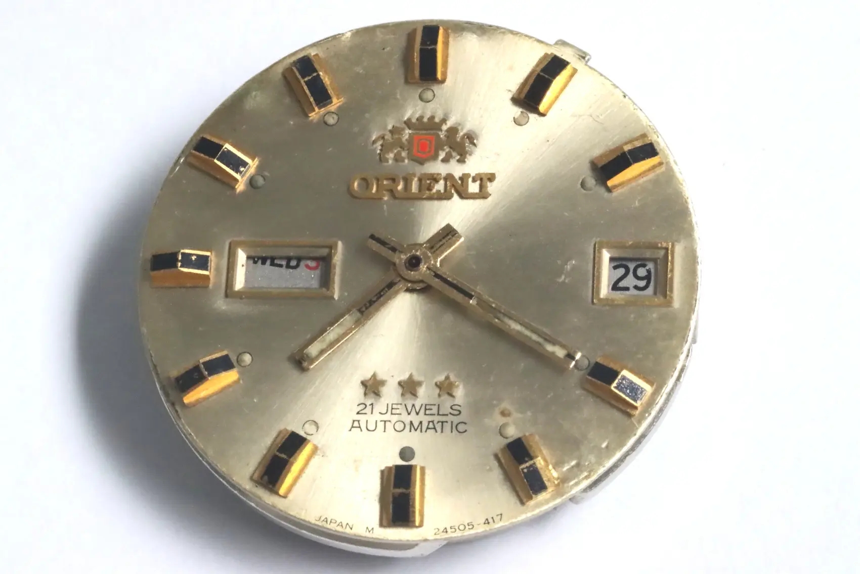 Orient 1942 movement found as is and untested