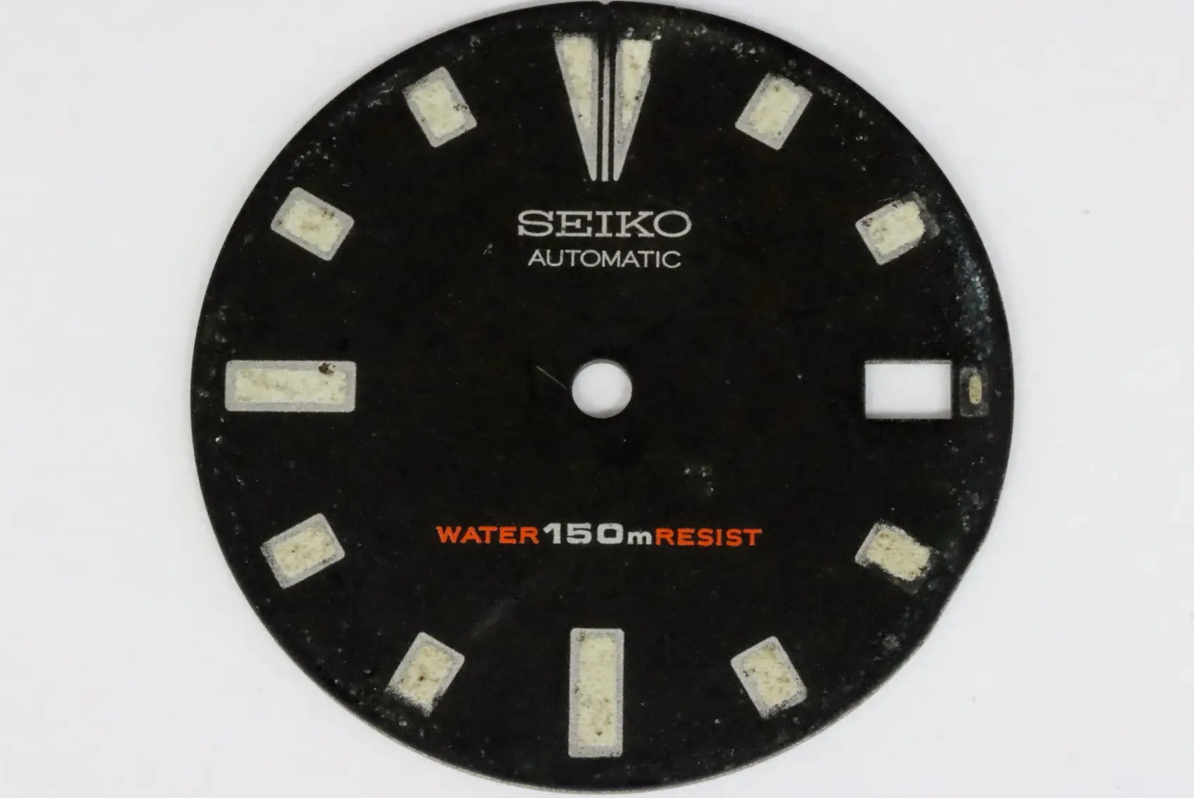 Seiko used and genuine 7002-700RR diver's dial as is
