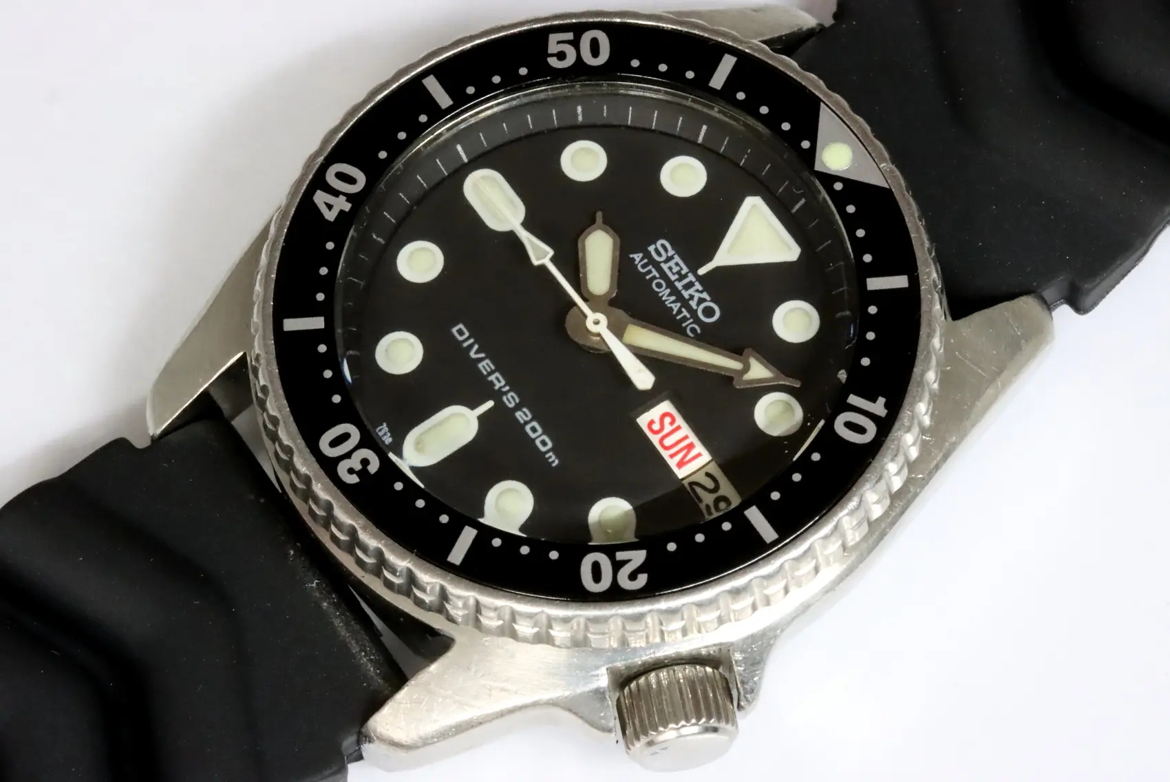 Seiko classic 7S26-0030 SKX013 midsize diver's watch