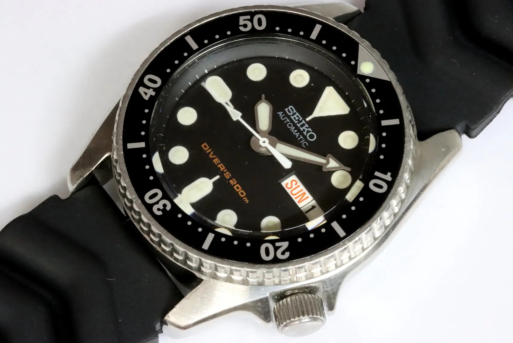 Seiko classic 7S26-0030 SKX013 midsize diver's watch