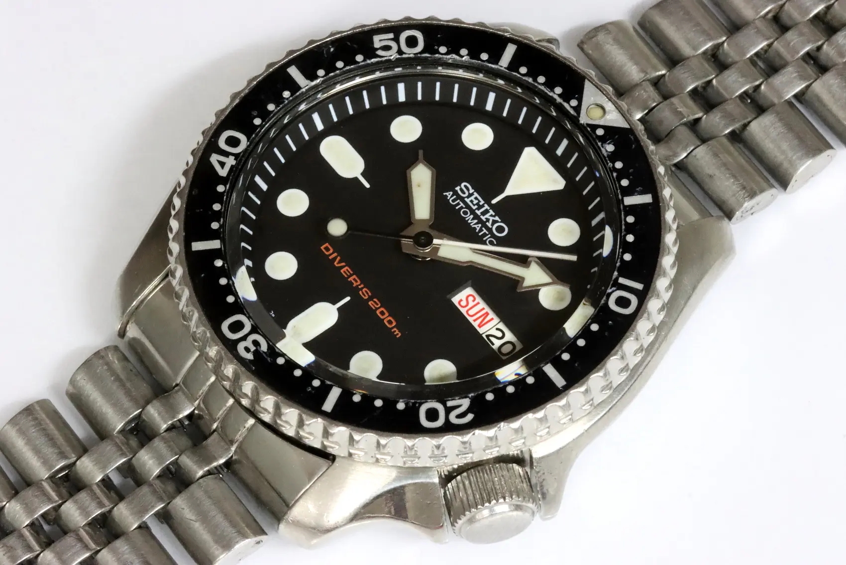 Seiko classic 7S26-0020 SKX007 automatic scuba diver's watch