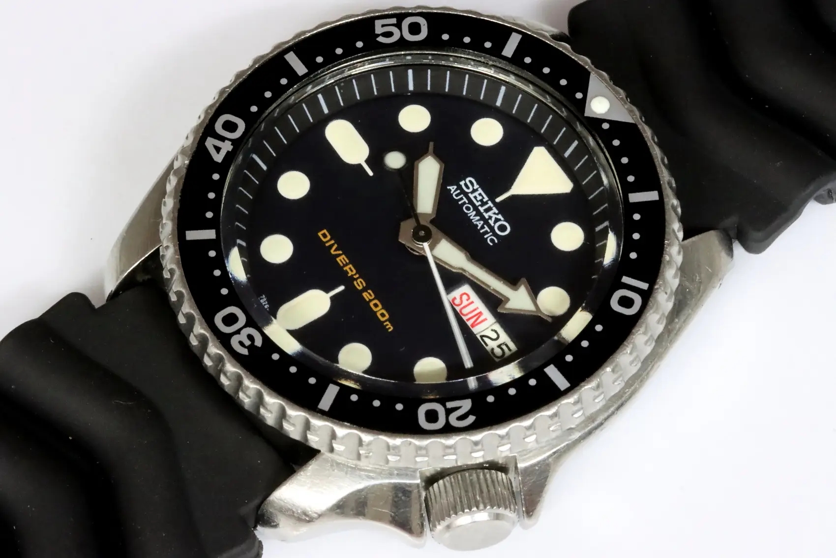 Seiko classic 7S26-0020 SKX007 automatic scuba diver's watch