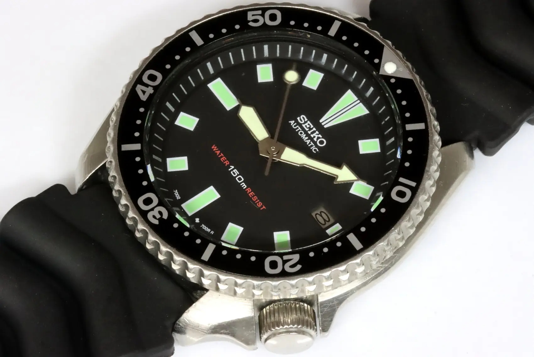 Seiko classic 7002-7000 automatic men's diver's watch
