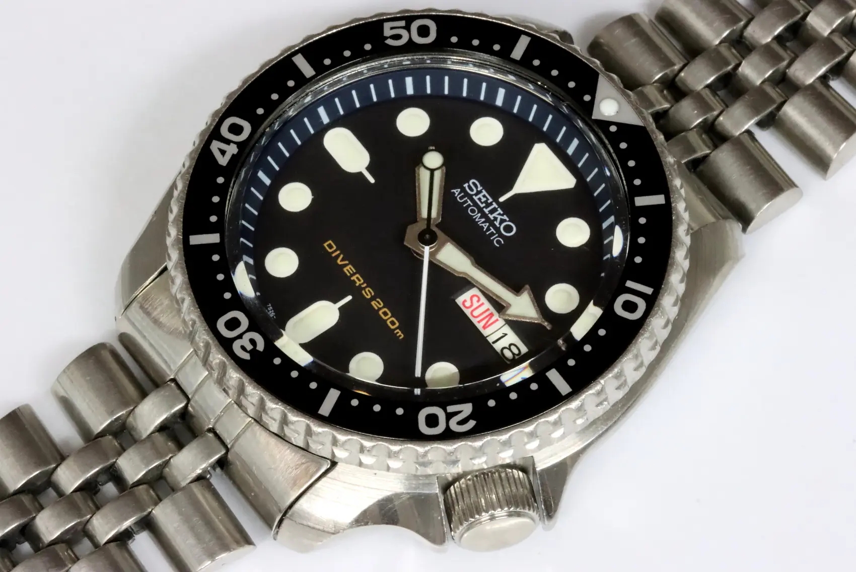 Seiko classic 7S26-0020 SKX007 automatic scuba diver's watch