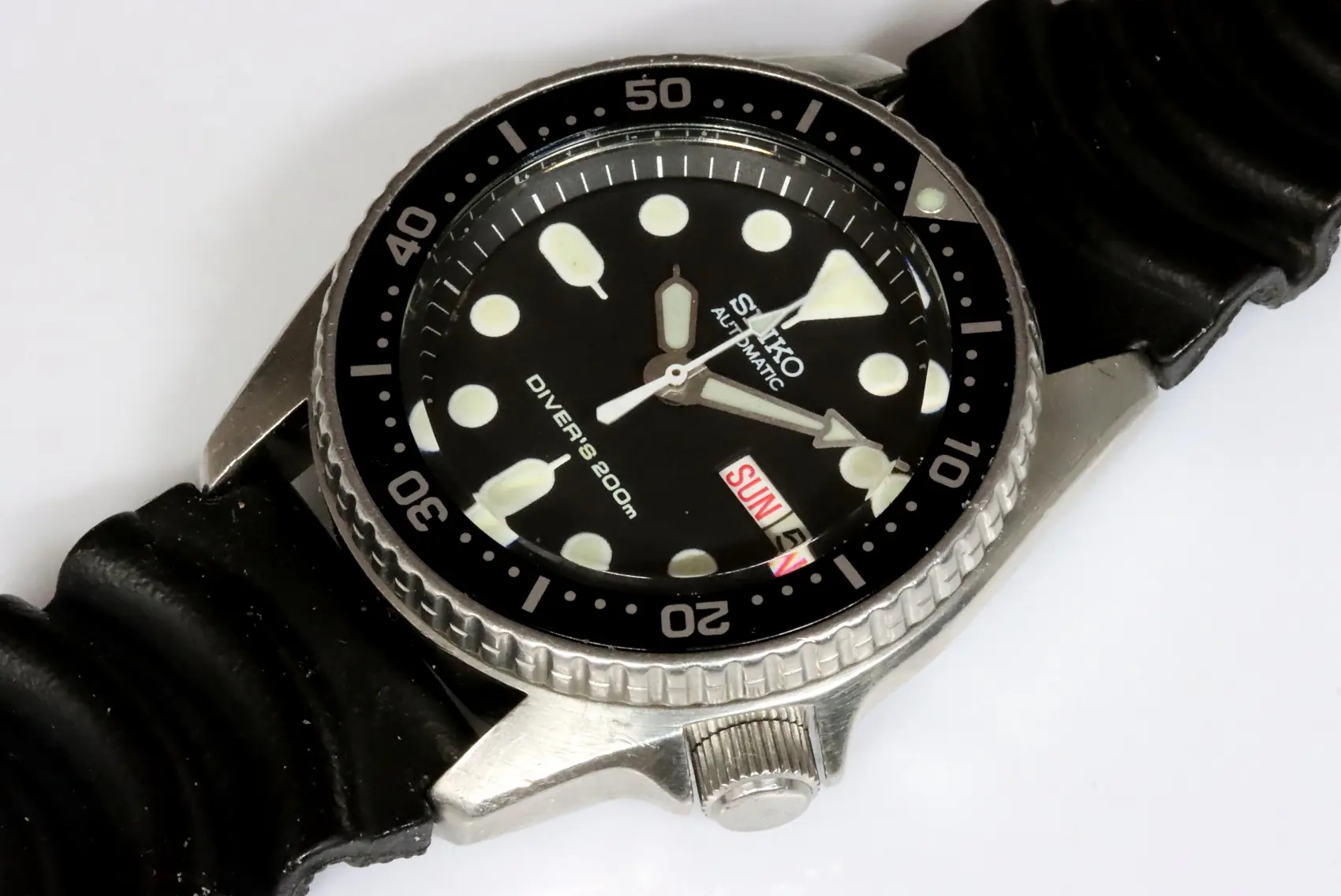Seiko classic 7S26-0030 SKX013 midsize diver's watch