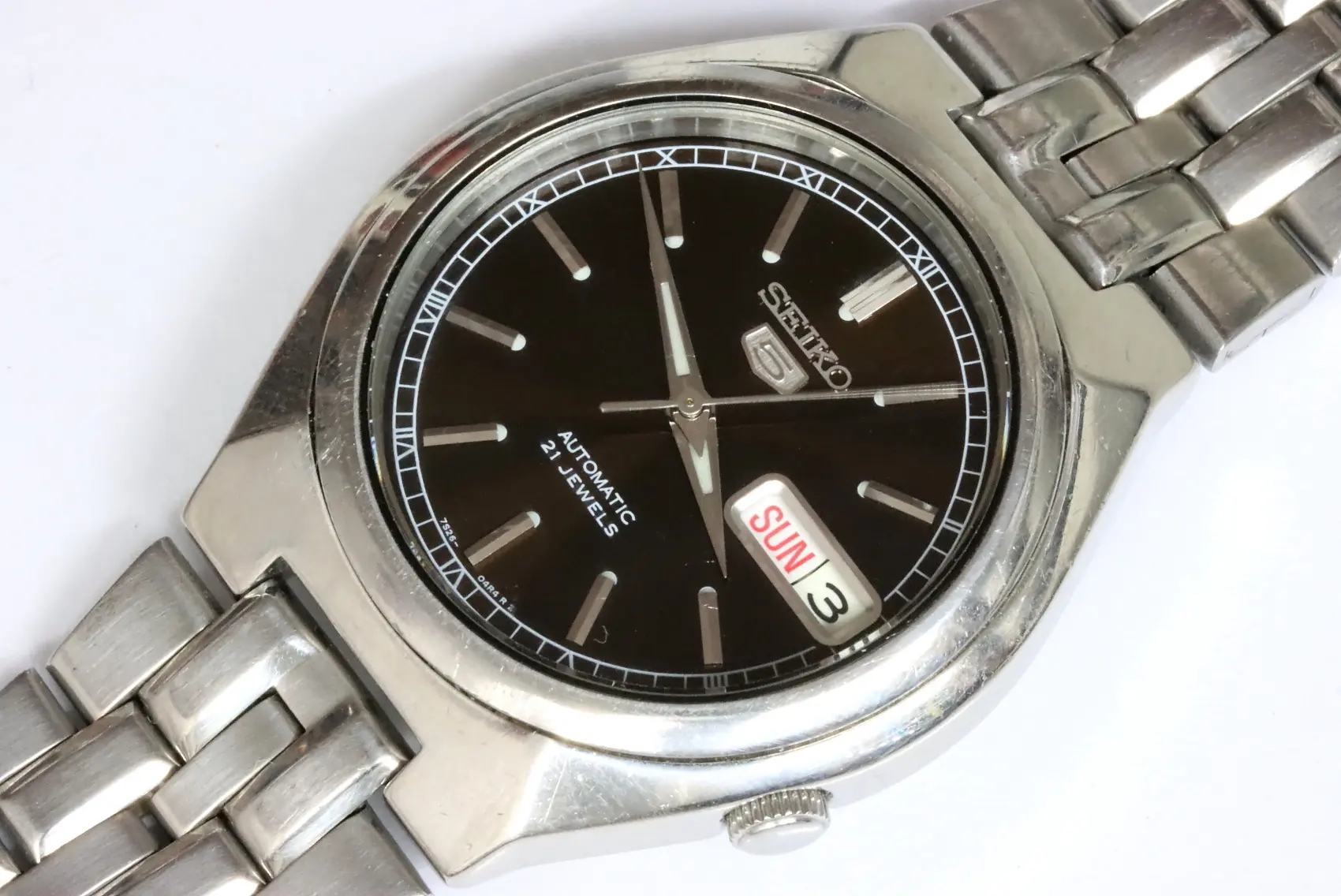 Seiko classic 7S26-01T0 automatic men's watch