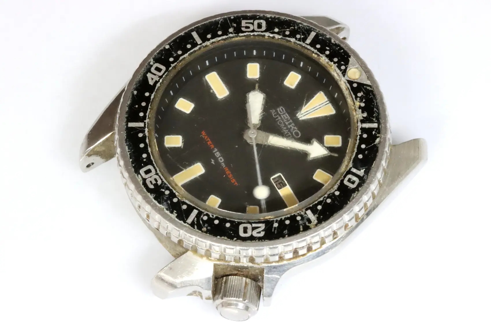 Seiko 4205-0155 midsize diver's watch found as is, defective and untested