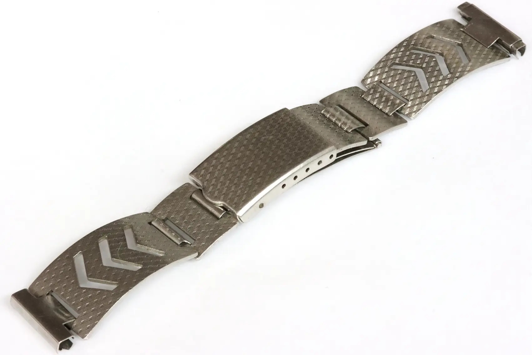 Short classic 16mm men's watch bracelet for spares restore