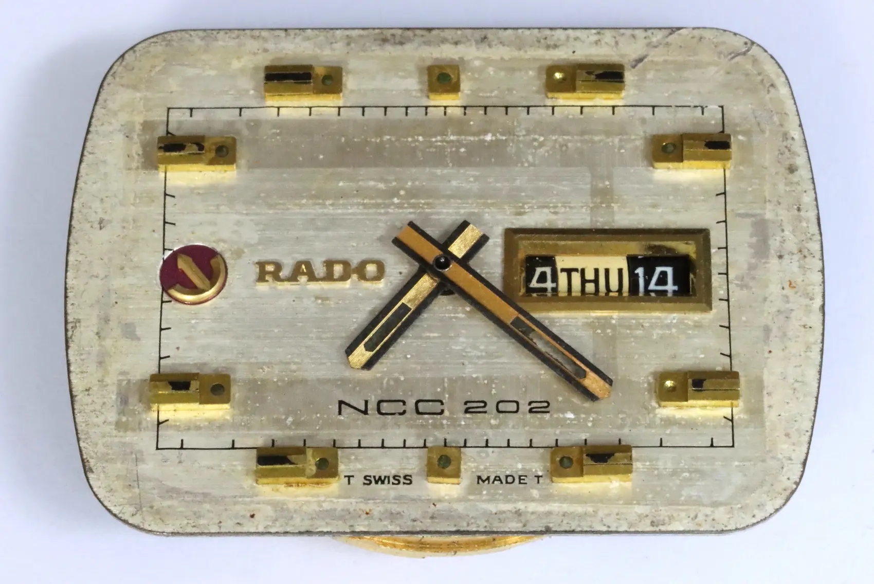 Rado NCC 202 (eta 2788) defective incomplete movement for spares restore