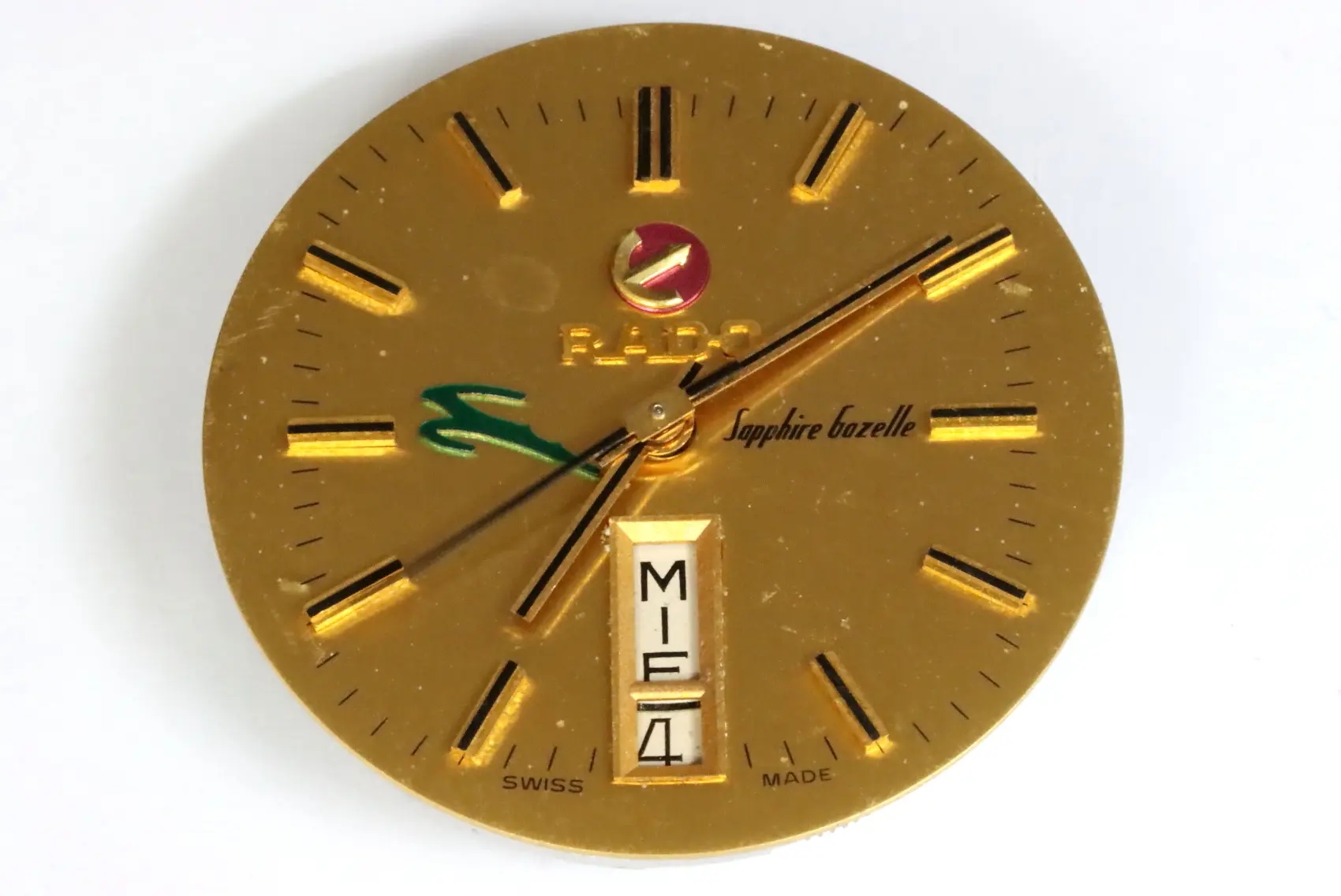 Rado sapphire gazelle eta 2789-1 defective and incomplete movement