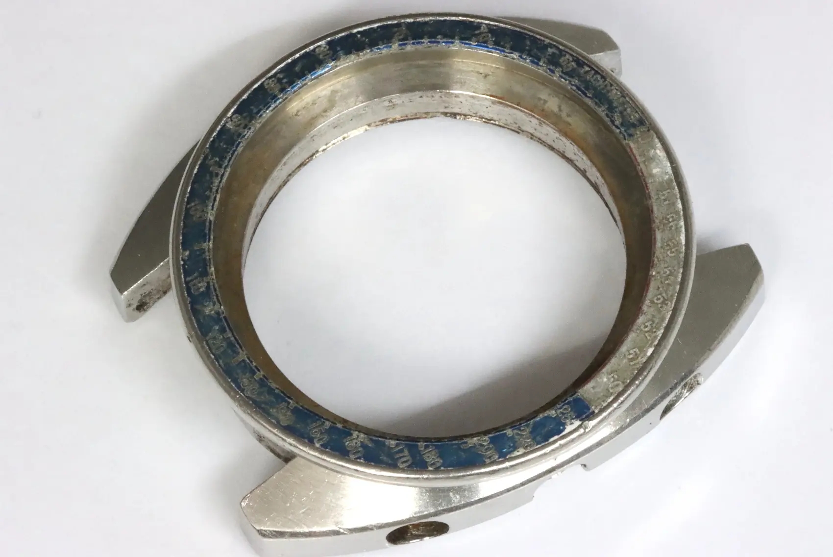 Seiko 6139 chronograph wach case for spares restore