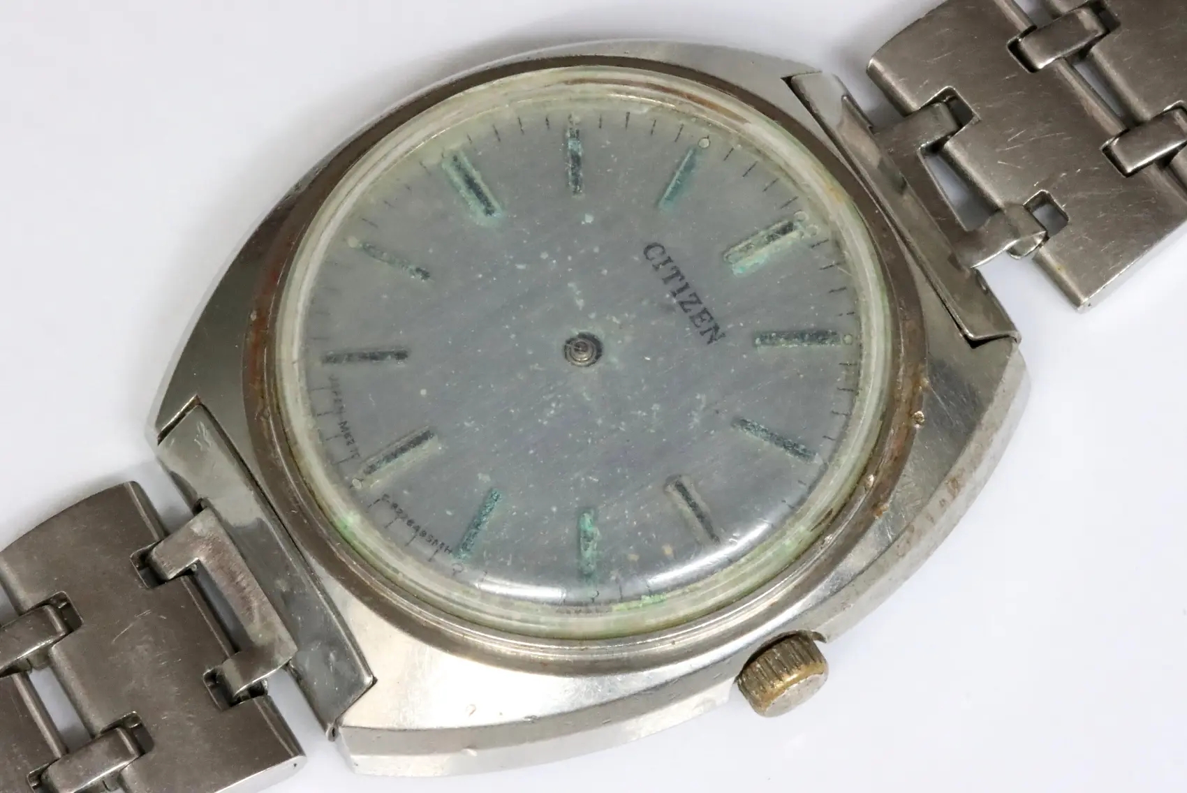 Citizen 53-0034 (8270) incomplete handwind watch in poor condition