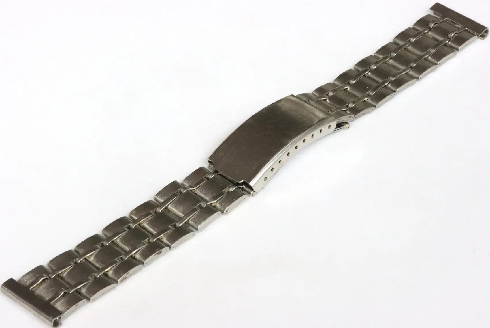 Vintage 19mm mens watch bracelet for spares restore