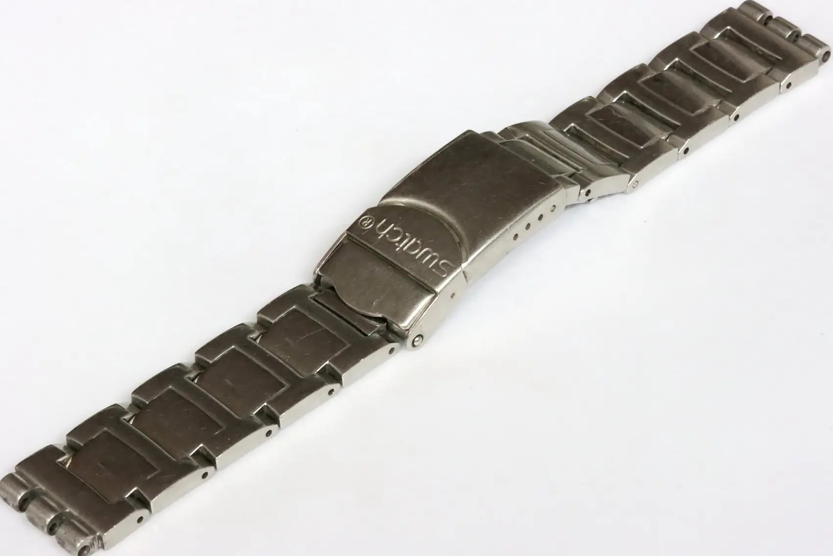 Swatch genuine solid 17mm watch bracelet for spares restore