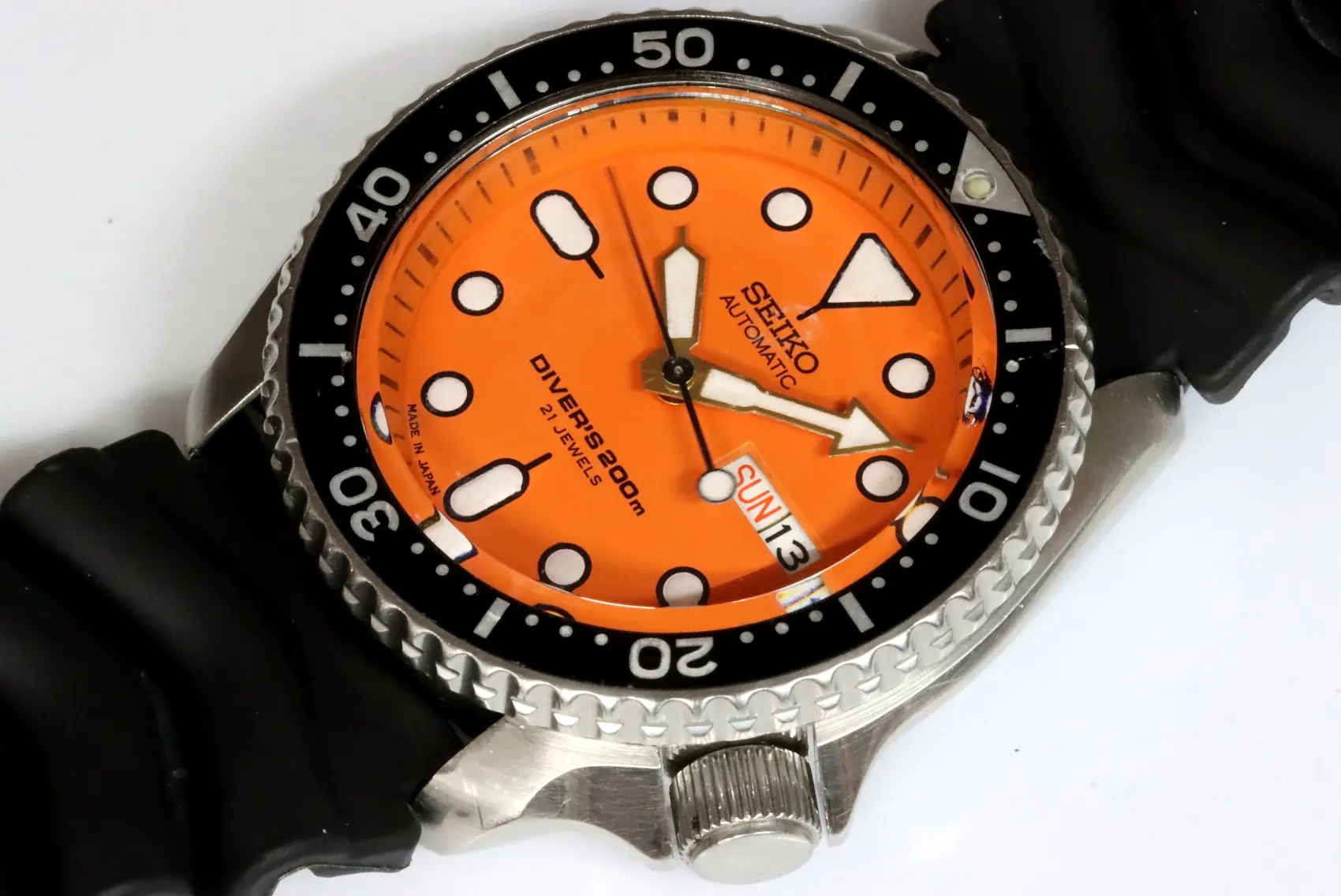 Seiko classic 7S26-0020 SKX011J Japanese scuba diver's watch