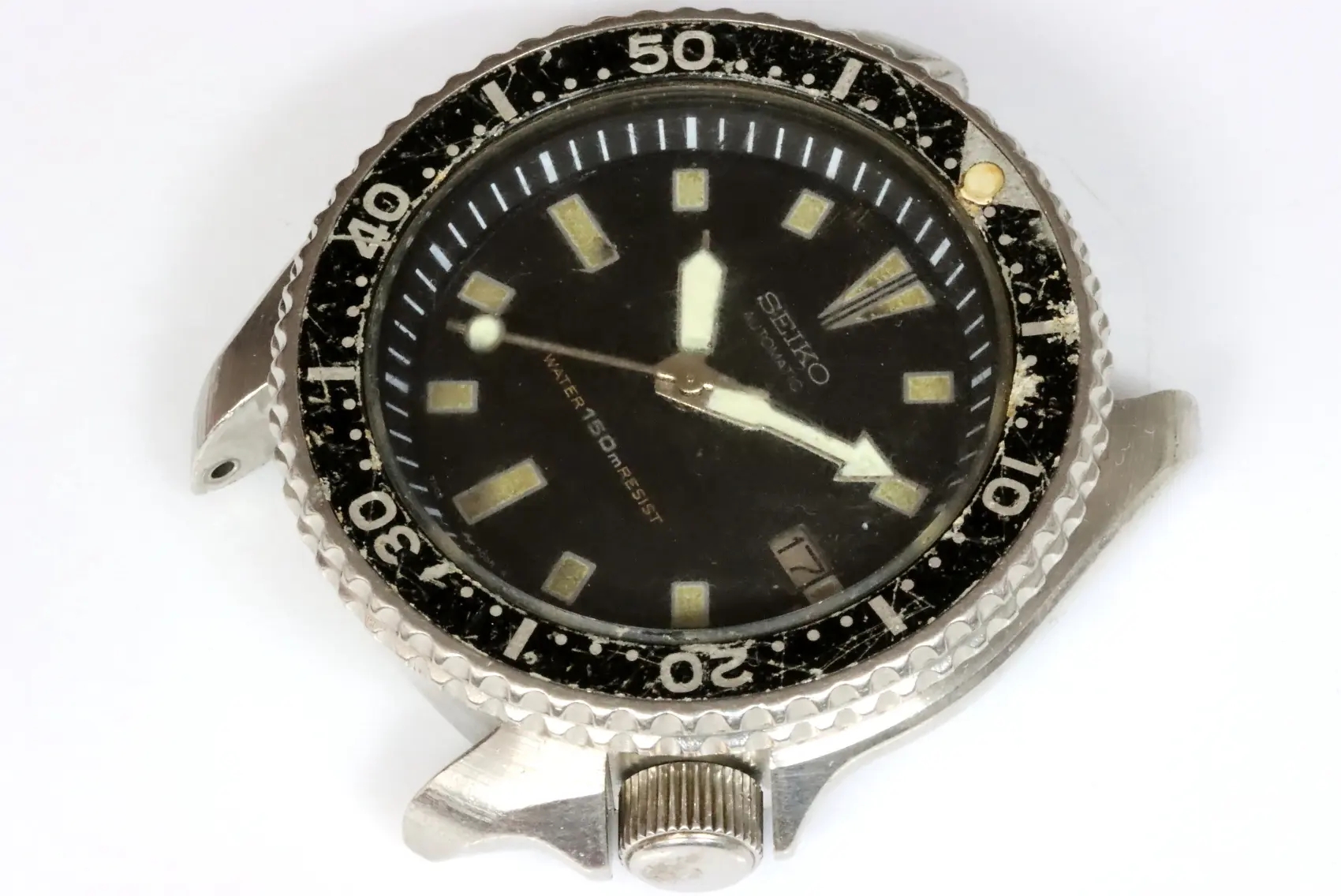 Seiko 7002-7000 diver's watch found as is, defective and untested