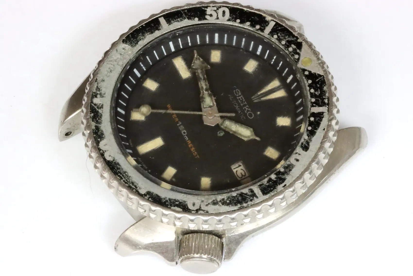 Seiko 7002-7000 diver's watch found as is, defective and untested